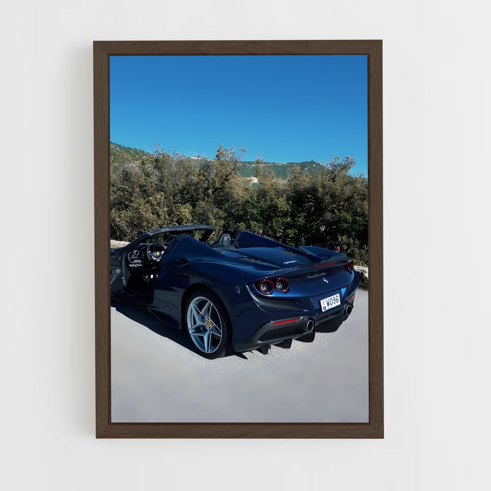 Poster Ferrari aux Sommets (vue 5)